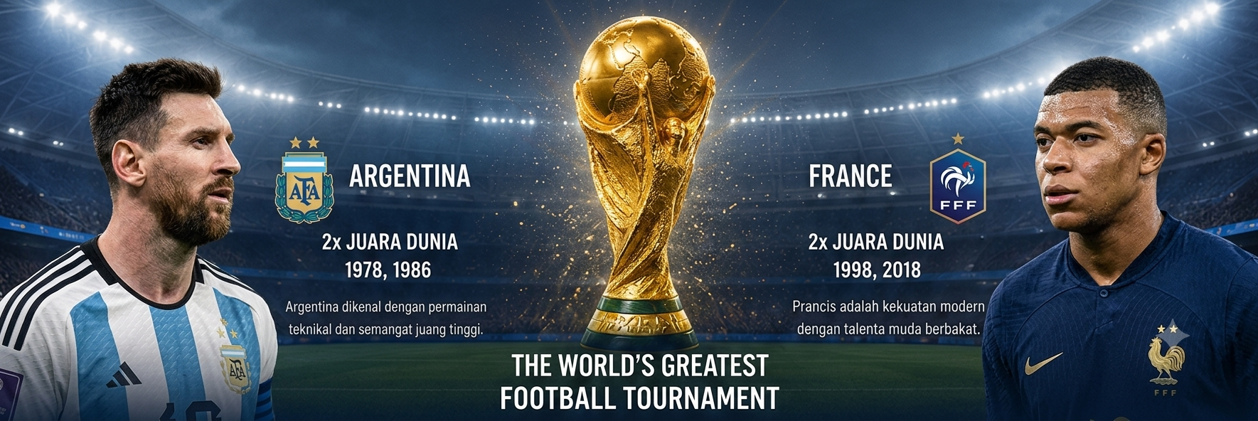 World Cup — Argentina vs France